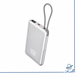 پاوربانک 10000 میلیآمپرساعت TCH مدل Elite 1020WS با توان 35 وات و شارژ سریع